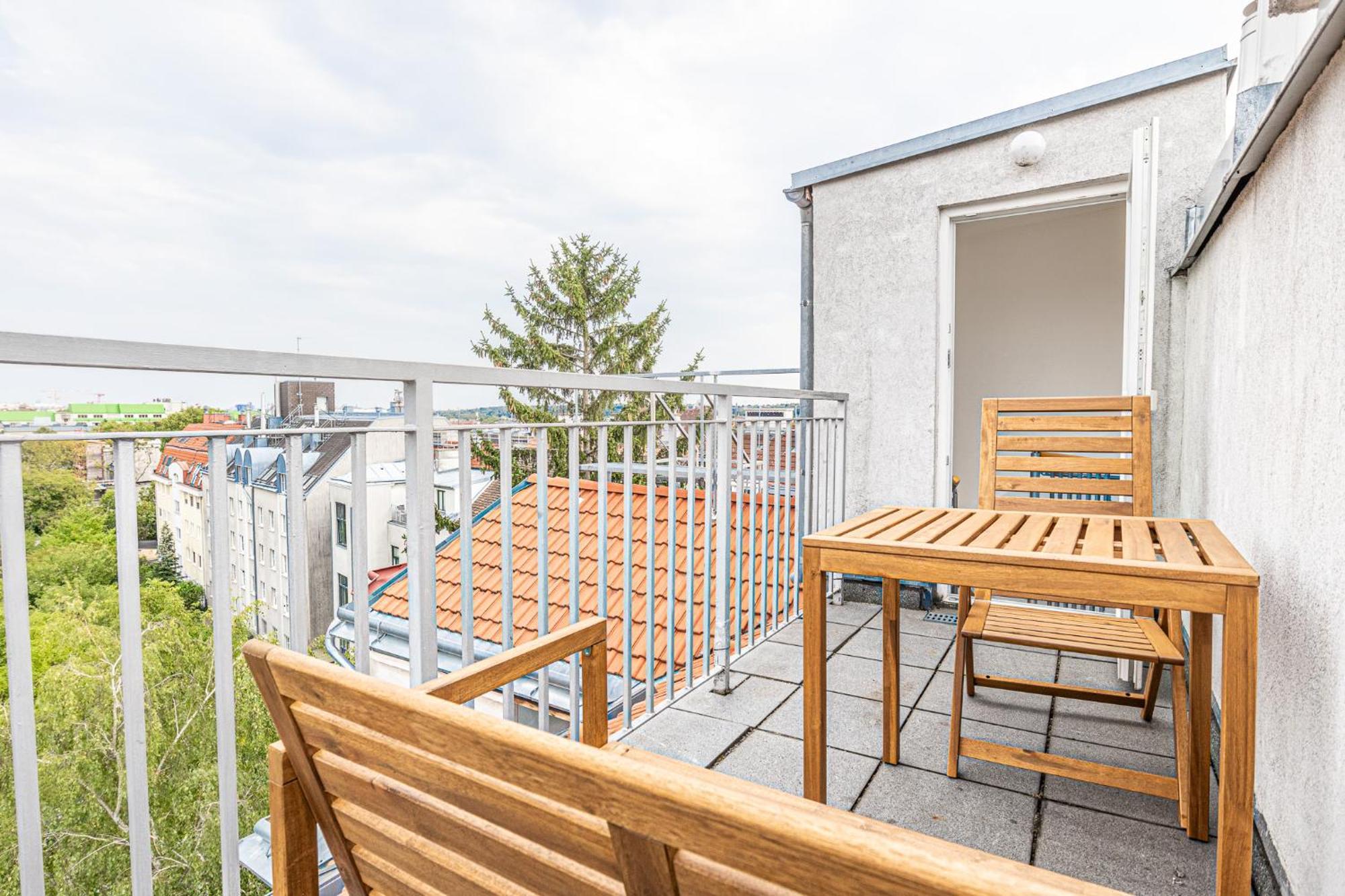 Airy Attic Apt.: Stylish Studio At Penzing Area Wien Ngoại thất bức ảnh