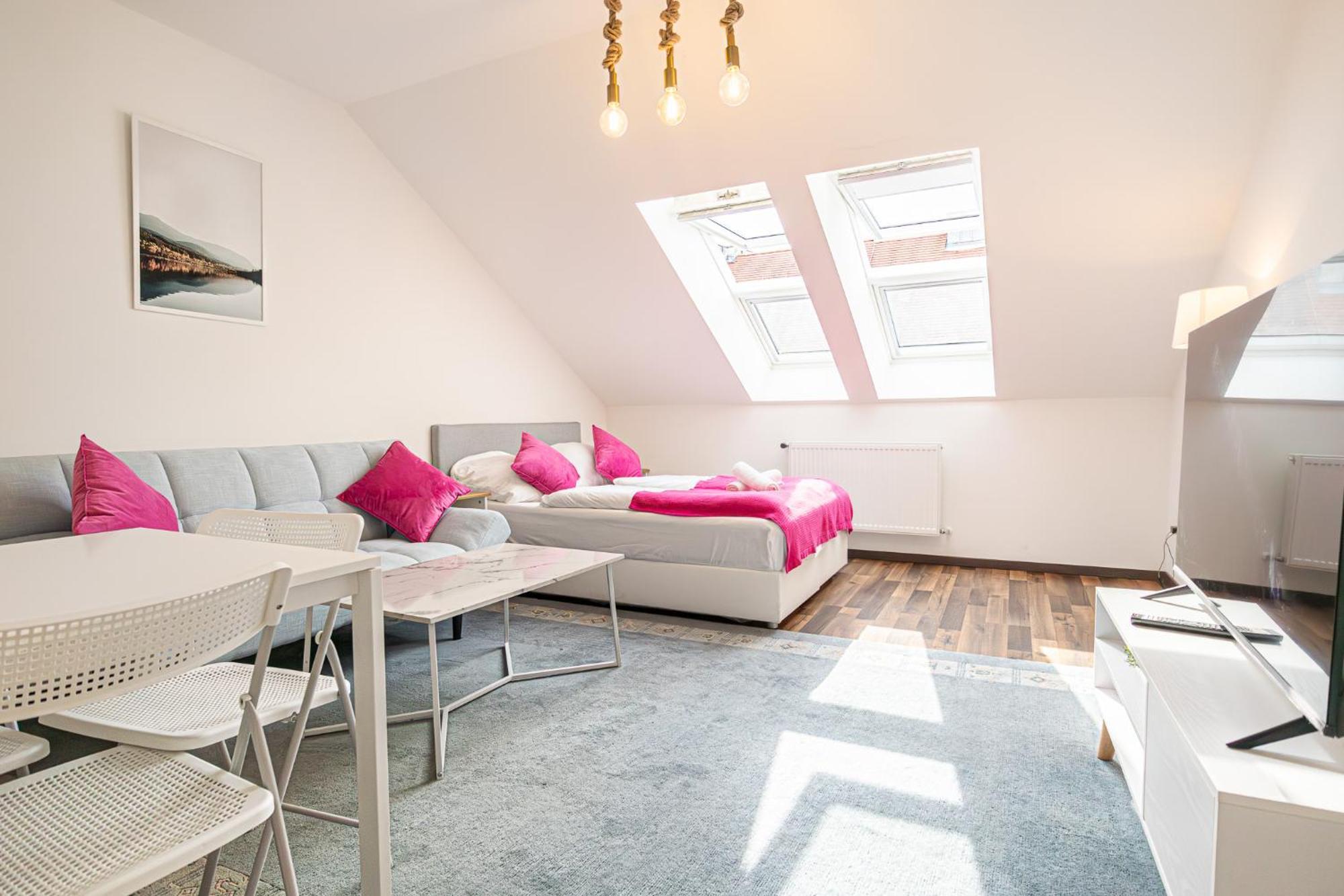 Airy Attic Apt.: Stylish Studio At Penzing Area Wien Ngoại thất bức ảnh